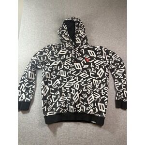 Bauer+Black+Scramble print+Adult+Large+Pullover+hoodie+Athletic+Sports+ Hockey